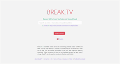 Desktop Screenshot of break.tv