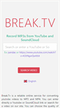 Mobile Screenshot of break.tv